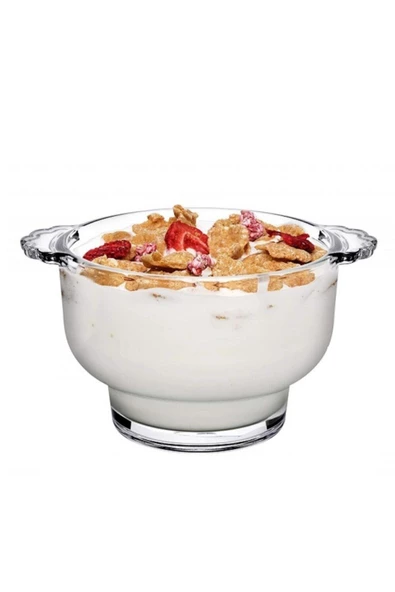 Paşabahçe çorba sütlaç pudding kasesi - cam sunum kase 2 li 530041 - Resim 2