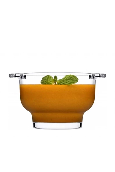 Paşabahçe çorba sütlaç pudding kasesi - cam sunum kase 2 li 530041 - Resim 3