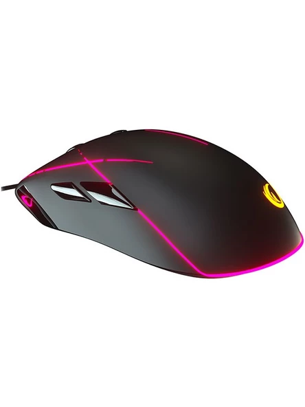 Rampage SMX-R115 GEAR-X 6400dpi RGB 9 Tuşlu Makro Gaming Oyuncu Mouse - 4