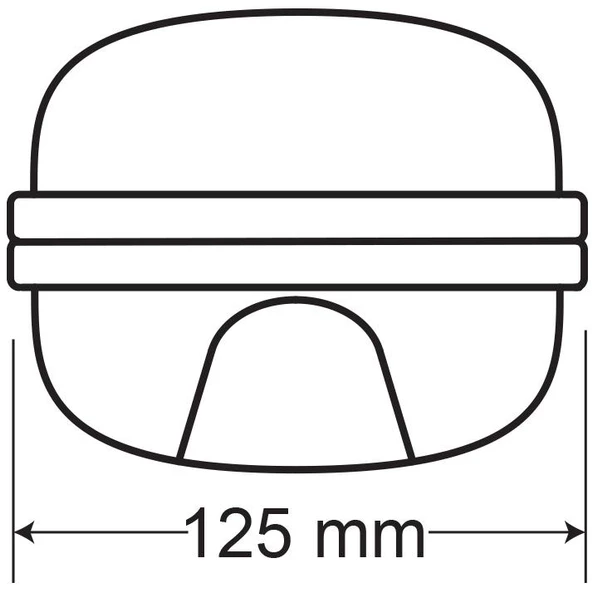Arsel Rubelite AE-0213 Acil Aydınlatma Armatürü Sürekli ve Kesintisinde 180 Dak. Yanan 11 Watt - 4