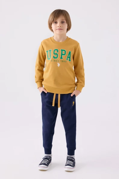 U.S. Polo Assn. 1915 Erkek Çocuk Pijama Takımı - Resim 4