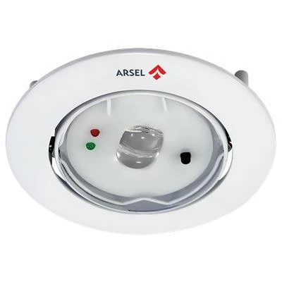Arsel Starlux STA-103 Sıva Altı Acil Aydınlatma Armatürü Kesintide 180 Dak. - 3