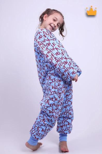 Babyhola 5-9 Yaş 2.5 Tog Karadeniz Fırtınası Vira Taraftar Elyaf Dolgulu Bordo Mavi Uyku Tulumu 6020 - 5