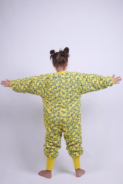 Babyhola 5-9 Yaş 2.5 Tog Sarı Kanarya Taraftar Elyaf Dolgulu Çocuk Uyku Tulumu 6020 - 6