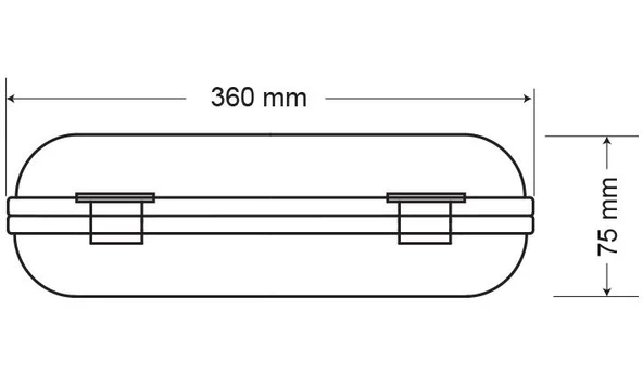 Arsel Rubelite AE-0211 Acil Aydınlatma Armatürü Sürekli ve Kesintisinde 60 Dak. Yanan 11 Watt - 3