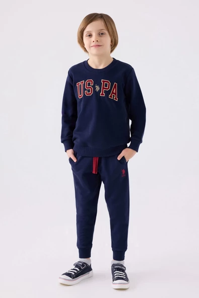 U.S. Polo Assn. 1914 Erkek Çocuk Pijama Takımı - Resim 4
