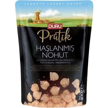 Duru Pratik Haşlanmış Nohut 400 gr