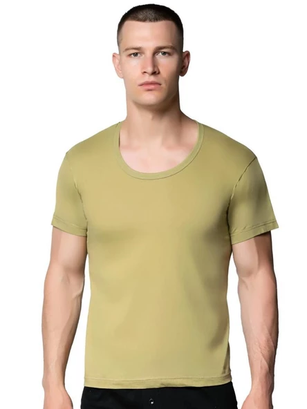 6 Adet Sedef Yıldız Erkek Penye Bisiklet Yaka Fanila Atlet 1009 - 4