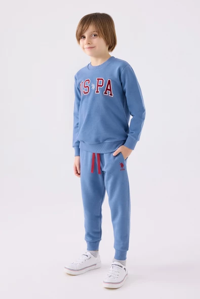 U.S. Polo Assn. 1914 Erkek Çocuk Pijama Takımı - Resim 2