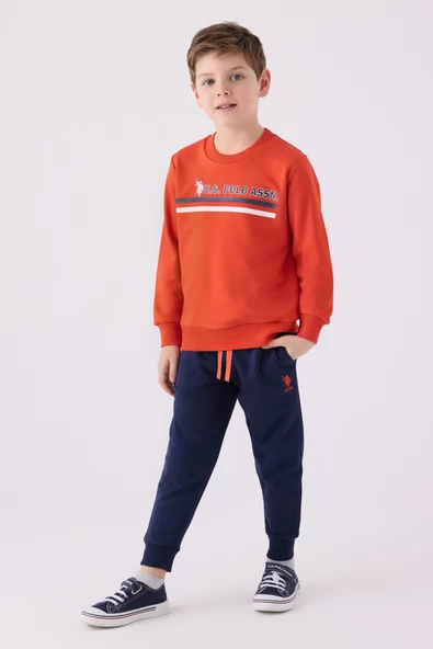 U.S. Polo Assn. 1925 Erkek Çocuk Pijama Takımı - Resim 3