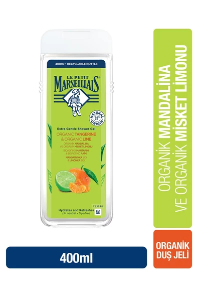 Le Petit Marseillais Mandalina ve Misket Limonu Duş Jeli 400 ml - 2