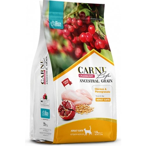 Carni Cat Adult Tavuk/Narlı Kedi Maması 1.5 KG