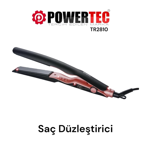 Powertec TR-2810 Seramik Saç Düzleştirici