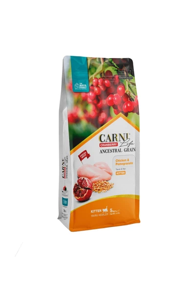 Carni Cat Kitten Tavuk/Narlı Kedi Maması 5 KG