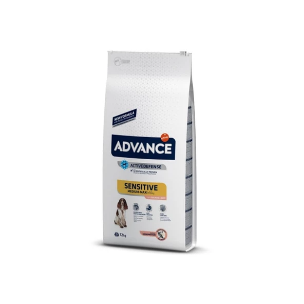 Advance Sensitive Somonlu 12 Kg Yetişkin Kuru Köpek Maması - 1