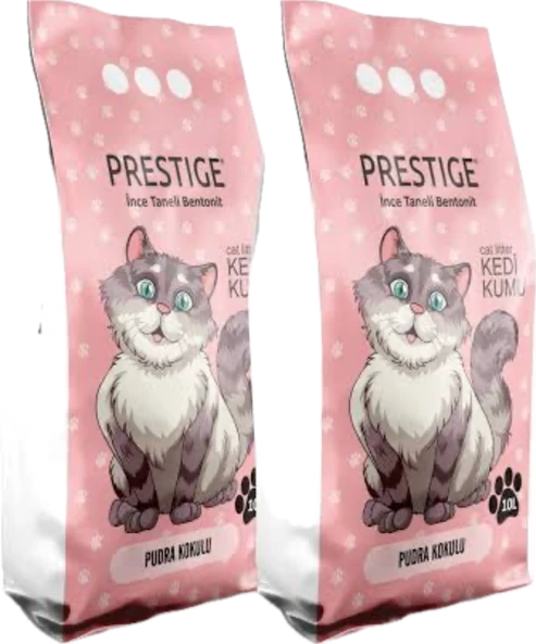 PRESTİGE KEDİ KUMU 10 LT. 2 ADET