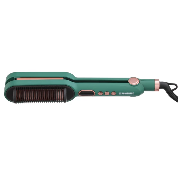 Powertec TR-2820 Fırçalı-Dalgalı Ionic Saç Düzleştirici - 2
