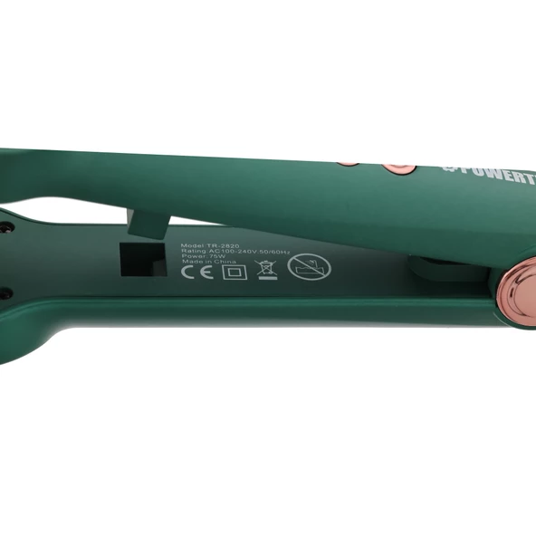 Powertec TR-2820 Fırçalı-Dalgalı Ionic Saç Düzleştirici - 4