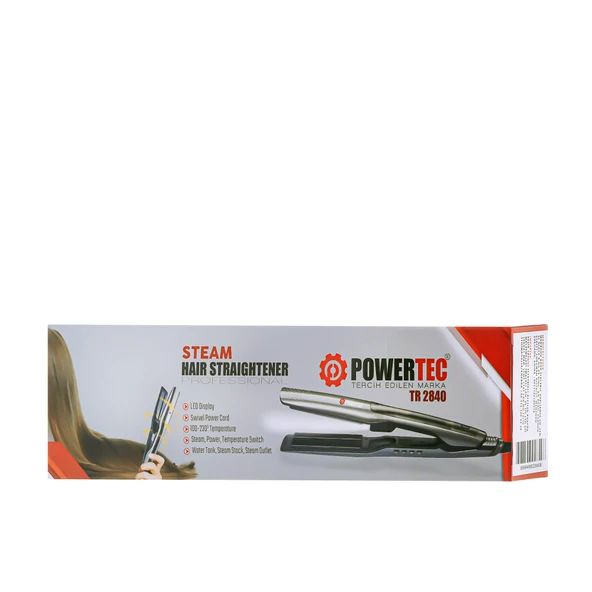 Powertec TR-2840 Buharlı Saç Düzleştirici - 7