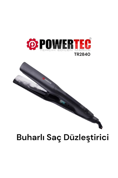 Powertec TR-2840 Buharlı Saç Düzleştirici