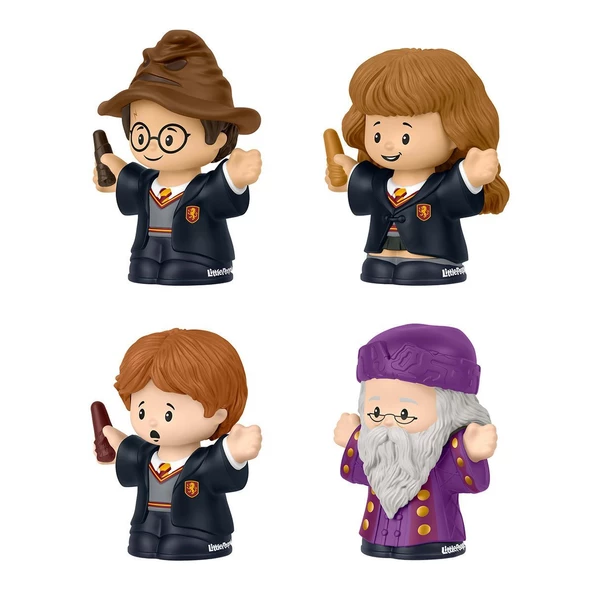 justcheapHVG45 Little People Collector Harry Potter ve Felsefe Taşı 4lü Figür Paketi