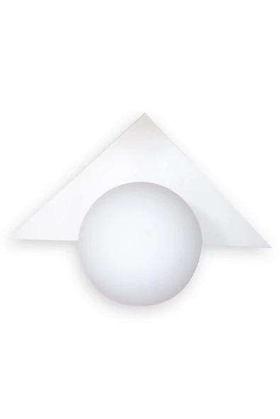 D-light Üçgen Aplik Beyaz - 2