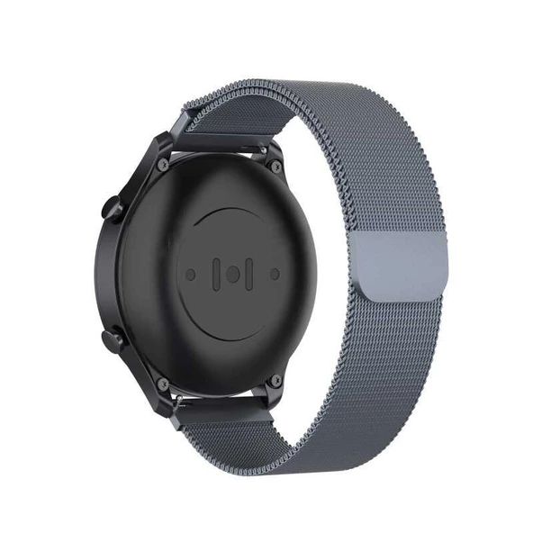 Xiaomi Amazfit Pace Metal Kordon Tel Örgü İşlemeli Mıknatıslı Tasarım (krd-12)