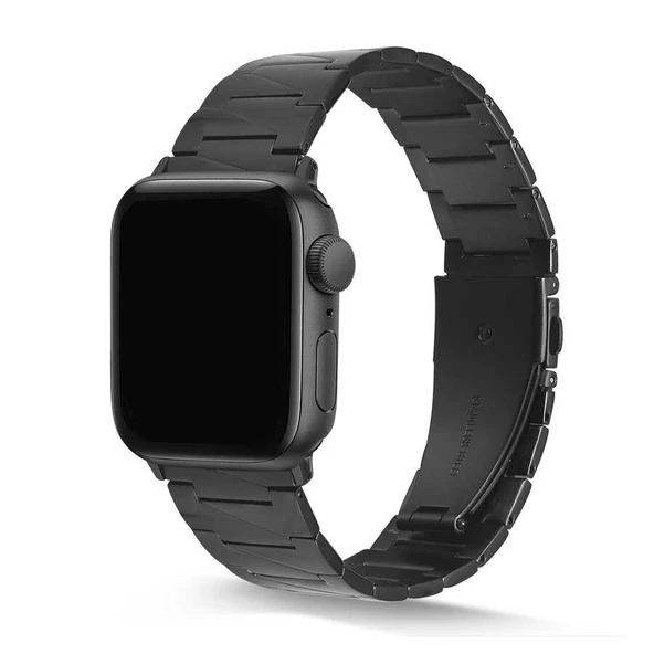 Apple Watch 2/3/4/5/6/7/8/se/ultra/nike 42mm 44mm 45mm 49mm Metal Kordon Renkli Tasarım (KRD-48)