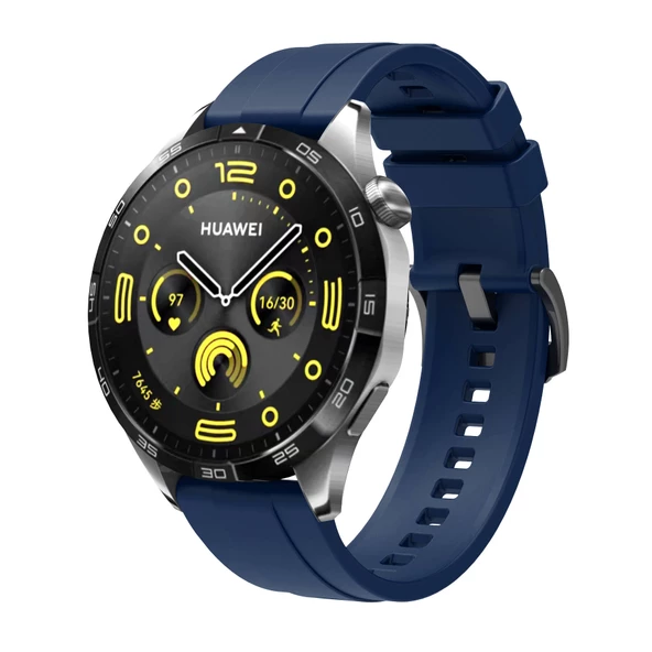 Huawei Watch Gt3 Se/Ultimate/Buds 46mm - 22mm Yumuşak Sport Jel Silikon Kordon (krd-95)