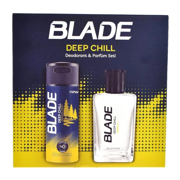 Blade Deep Chill Erkek Parfüm EDT 70 ML + Sprey Deodorant 150 ML