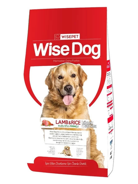 Wise Dog Wise Dog Kuzu Etli & Pirinçli Yetişkin Köpek Maması 15 Kg