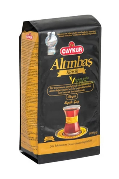 Çaykur Altınbaş Klasik Doğal Siyah Dökme Çay 500 G