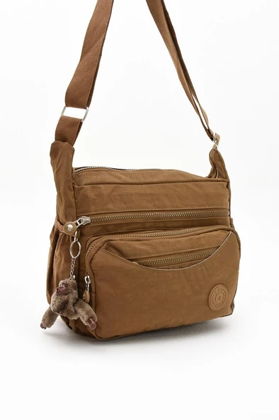 Klinkır Omuz Çantası Hafif Yağmur Geçirmez Kumaş 30*23 Cm Günlük Kullanıma Uygun Postacı Çanta - Resim 6