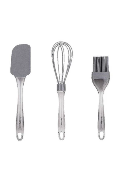 Tantitoni Gri Renkli Silikon 3lü Hazırlık Seti ürün görseli 1