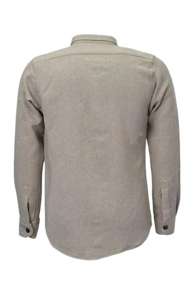 Erkek Silim Fit Spor Kışlık Oduncu Gömlek BGL-ST03899 - Resim 12