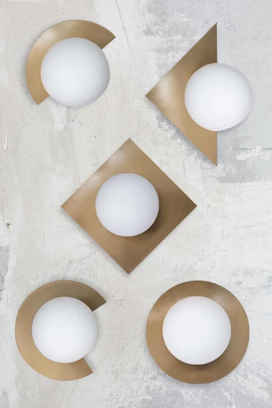 D-light Üçgen Aplik Eskitme - 2