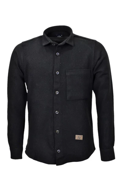 Erkek Silim Fit Spor Kışlık Oduncu Gömlek BGL-ST03899 - Resim 6