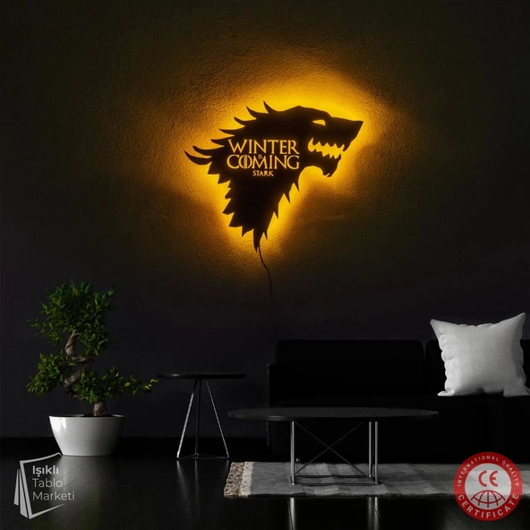 Işıklı Tablo Marketi Game of Thrones Tablosu - 2