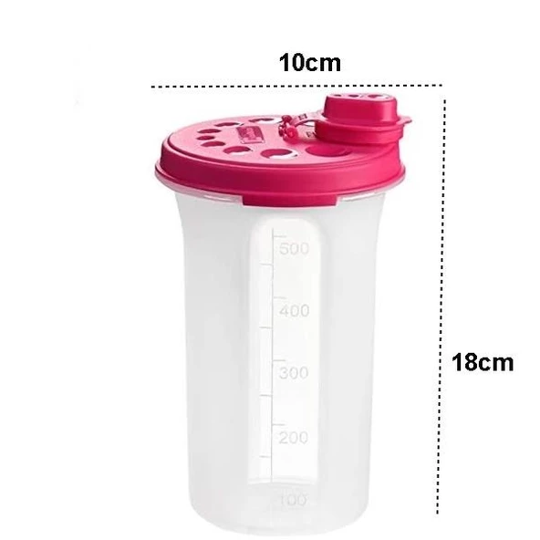 Moonstar Zeytinyağlık Yağdanlık Pratik Kapaklı Sızdırmaz 500ML-OIL-910 - 6