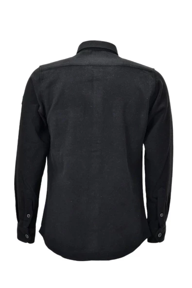 Erkek Kışlık Klasik Çift Cepli Oduncu Gömlek BGL-ST03901 - Resim 8