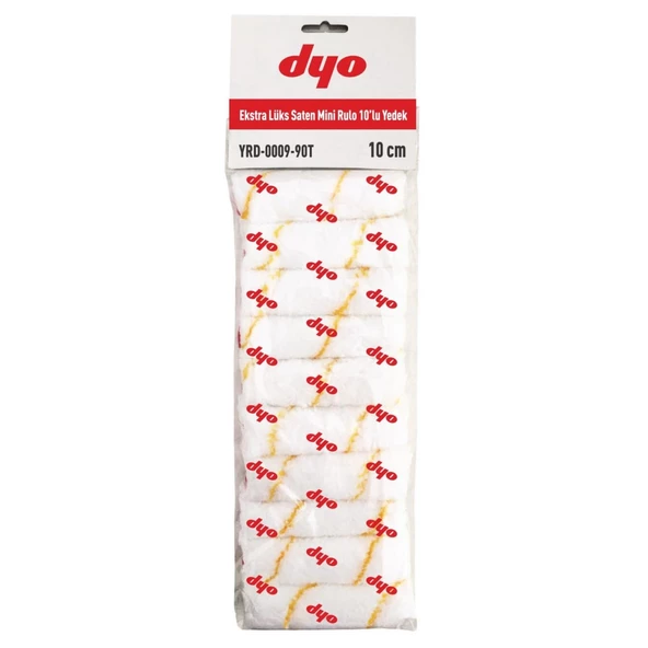 Dyo Extra Lüks Saten Mini Rulo 10 cm (10'lu Yedek)