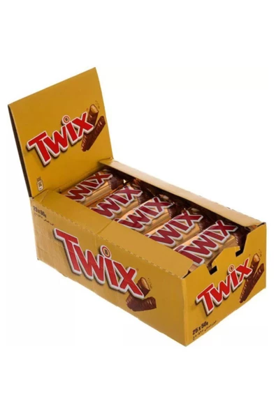 TWİX BAR ÇİKOLATA 25 Adet Bar Çikolata 50 gr