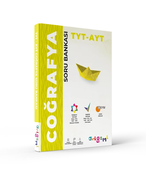 Tammat Yayıncılık Origami TYT-AYT Coğrafya Soru Bankası