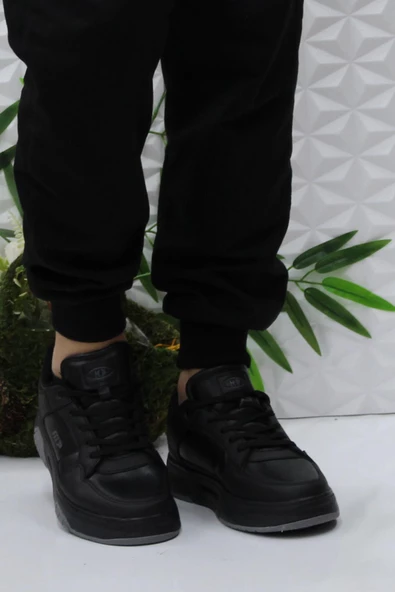 M.P 242 2056 Siyah Rahat Orijinal Ürün Sneaker Erkek Ayakkabı - 2