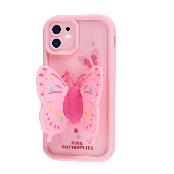 Apple iPhone 11 Kılıf Kamera Korumalı Figür Tasarımlı Zore Kapya Kapak - 9