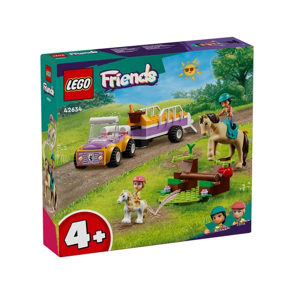 42634 LEGO® Friends At ve Midilli Römorku 105 parça +4 yaş