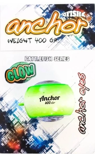 Anchor Melek Gözü [ Glowlu ]  Yeşil 130 Gr - 2