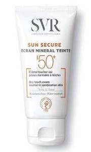 SVR Sun Secure Ecran Tinted Mineral Dry Touch Cream SPF50+ 60g | Normal ve Karma Ciltler