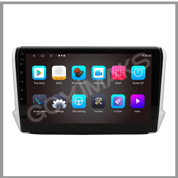 GOVİMAKS PEUGEOT 2008  2013-2019 2 GB RAM 32 GB HAFIZA ANDROID MULTIMEDIA TEYP - 7