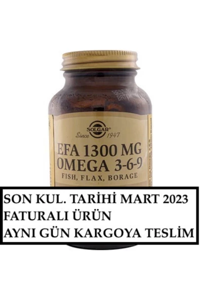 Efa 1300 mg Omega 3-6-9 Fısh Flax Borage - 2